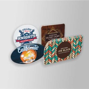 Premium Business Cards - Custom Die Cut Matt Lamination 400gsm